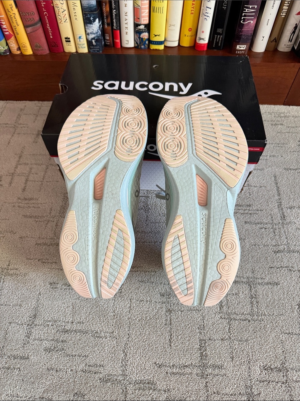Saucony Endorphin Speed 5, Women’s 9, Aloe (minty green) - Picture 4 of 9